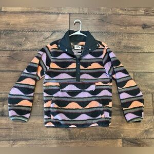 Billabong fleece pullover size small